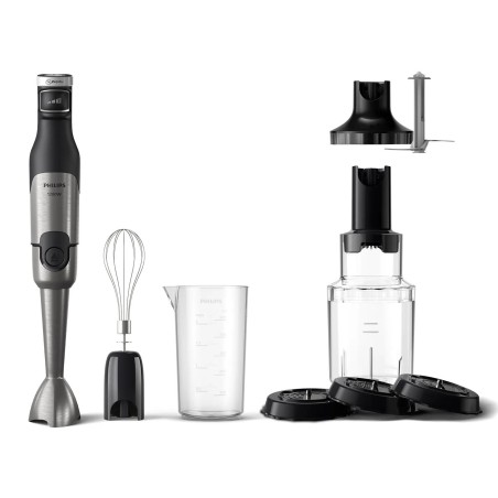 Philips Series 5000 HR2684 Hand Blender 12kW - Powerful, Versatile, Jet Black Design